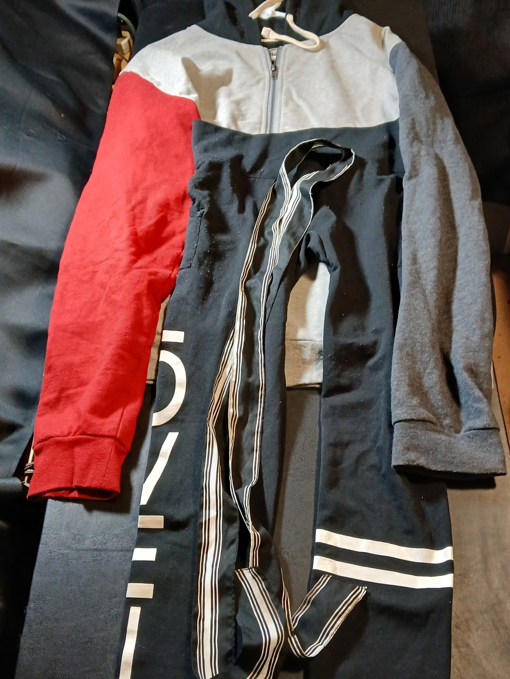 Eye Candy Black/white Size 1x/2x Sweat Pant & Chor Clothing Co Size 2x Hoodie